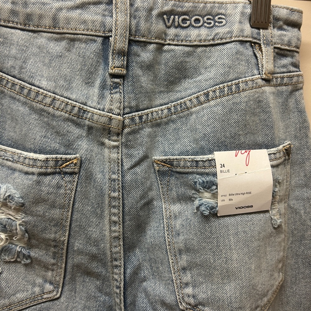 VIGOSS Ripped Denim Jeans - Picture 7 of 7